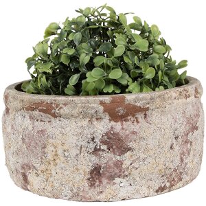 Clayre & Eef 6TE0529M Flower Pot Beige Brown Ø...