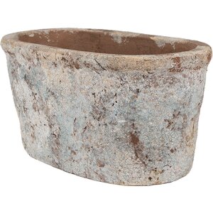 Clayre & Eef 6TE0528L Flower Pot Terracotta Beige...