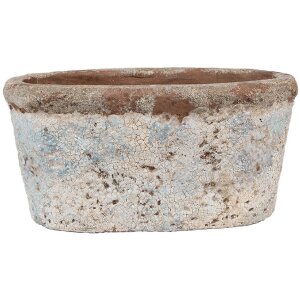 Clayre & Eef 6TE0528M Flower Pot Terracotta Beige...