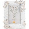 Clayre & Eef 2F1138 Photo Frame 16x3x21cm 10x15cm White Romantic