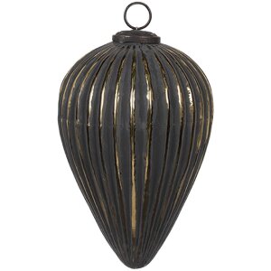 Clayre & Eef 6GL4526M Christmas Tree Bauble Black...