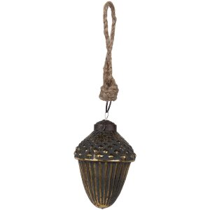 Clayre & Eef 6GL4528XS Christmas Tree Bauble Black...