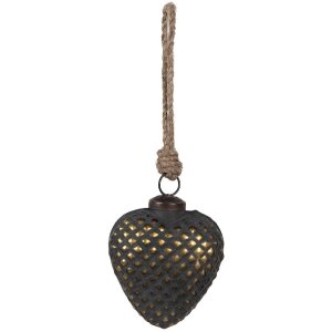 Clayre & Eef 6GL4529M Christmas tree bauble heart...