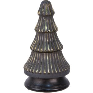 Clayre & Eef 65382 Christmas Tree Gold Grey Ø...