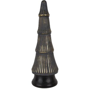 Clayre & Eef 65383 Christmas Tree Gold Grey Ø...