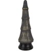 Clayre & Eef 65383 Christmas Tree Gold Grey Ø 15x45 cm