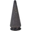 Clayre & Eef 65385 Christmas Tree Gold Grey Ø 17x42 cm