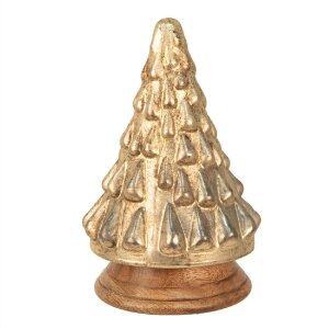 Clayre & Eef 65389 Christmas Tree Gold Coloured...