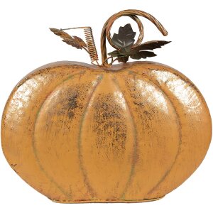 Clayre & Eef 6Y5623 Decorative Pumpkin Orange Iron 34x15x32 cm