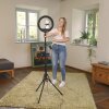 Hama LED ring light SpotLight Steady 120 II ring light stand for mobile phone 12 inch