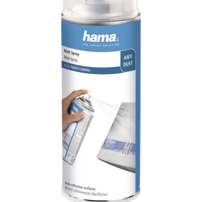 Hama Matt Spray 400ml Water-soluble Reduces reflections on enamel glass plastic