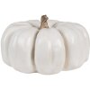 Clayre & Eef 6PR4366 Decorative Pumpkin White Polyresin Ø 27x16 cm