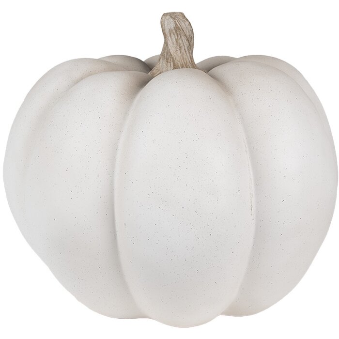 Clayre & Eef 6PR4368 Decorative Pumpkin Grey Ø 31x27 cm