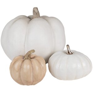 Clayre & Eef 6PR4368 Decorative Pumpkin Grey Ø 31x27 cm