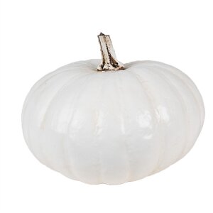 Clayre & Eef 6PR4370 Decorative Pumpkin White...