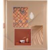 Hama self-adhesive album Singo II 28x31cm 20 white pages beige terracotta green