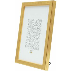 Deknudt S41JA1 wooden frame gold 30x30 cm