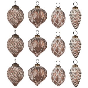 Clayre & Eef 6GL4504 Christmas tree baubles 29x28x8...