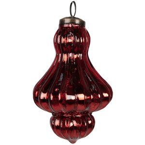 Clayre & Eef 6GL4523 Christmas tree bauble red...