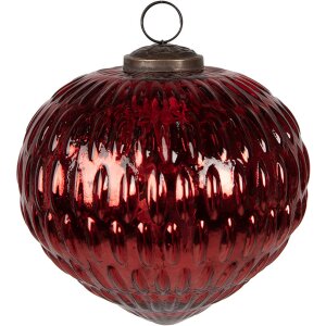 Clayre & Eef 6GL4524 Christmas tree bauble red...