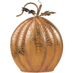 Clayre & Eef 6Y5622 Decoration Pumpkin Orange Iron...