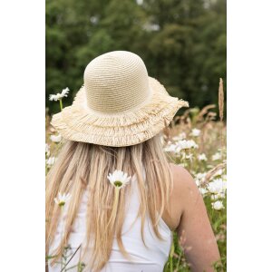 Juleeze JZHA0102BE Hat Beige One Size Ladies Summer Hat