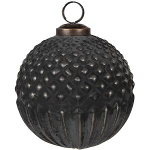 Clayre & Eef 6GL4686 Christmas Tree Bauble Black...