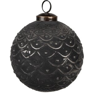 Clayre & Eef 6GL4687 Christmas Tree Bauble Black...