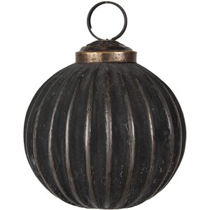 Clayre & Eef 6GL4690 Christmas tree baubles black...