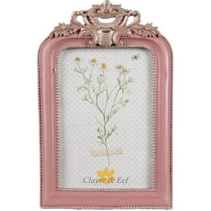 Clayre & Eef 2F1104 Photo Frame Pink Silver 16x2x23...