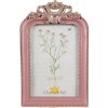 Clayre & Eef 2F1104 Photo Frame Pink Silver 16x2x23 cm 13x18 cm