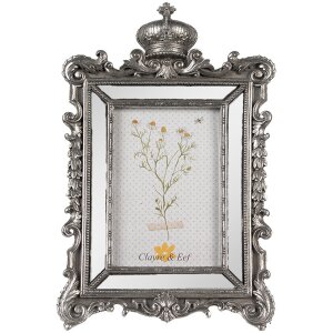 Clayre & Eef 2F1109 Photo Frame Silver Coloured...