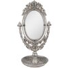 Clayre & Eef 62S297 Table Mirror Silver Coloured 17x13x30 cm