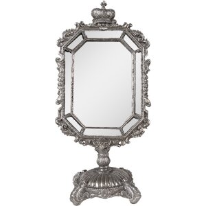 Clayre & Eef 62S299 Table Mirror Silver coloured...