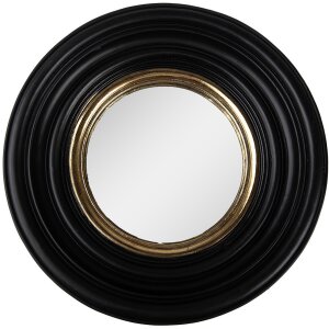 Clayre & Eef 62S301 Mirror Wall Mirror Black Gold...