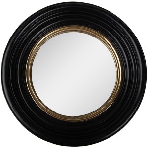 Clayre & Eef Mirror 62S302 Ø 31x4 cm Black...