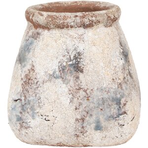 Clayre & Eef 6TE0532S Flower pot 10x10x10 cm