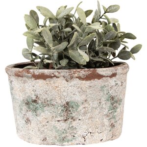 Clayre & Eef 6TE0534L Flower pot 21x13x12 cm