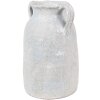 Clayre & Eef 6TE0537S Decoration Vase Grey Beige 15x12x20 cm