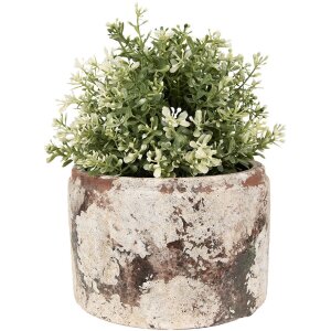 Clayre & Eef 6TE0539L Flower pot Ø 18x11 cm