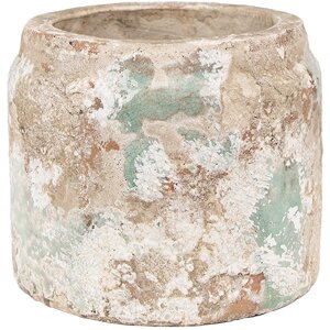 Clayre & Eef 6TE0539S Flower Pot Terracotta Beige...