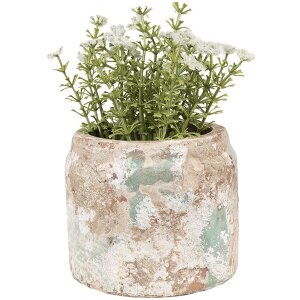 Clayre & Eef 6TE0539S Flower Pot Terracotta Beige...