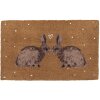 Clayre & Eef BSLCMC Door Mat Romantic Brown 75x45x1 cm