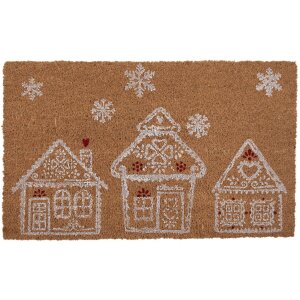 Clayre & Eef GBBMC-1 Door Mat Brown White 75x45x1 cm