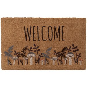 Clayre & Eef LFJMC Door Mat Brown Beige 75x45x1 cm