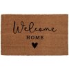 Clayre & Eef MC253 Welcome Home door mat 75x45x1 cm