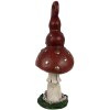 Clayre & Eef 6PR4159 Decoration Mushroom red 8x6x17 cm