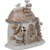 Clayre & Eef 6PR4165 Decoration Dwarf House with LED 18x11x15 cm