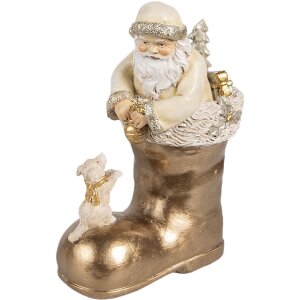 Clayre & Eef 6PR4167 Decoration Father Christmas in a...