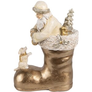 Clayre & Eef 6PR4167 Decoration Father Christmas in a...